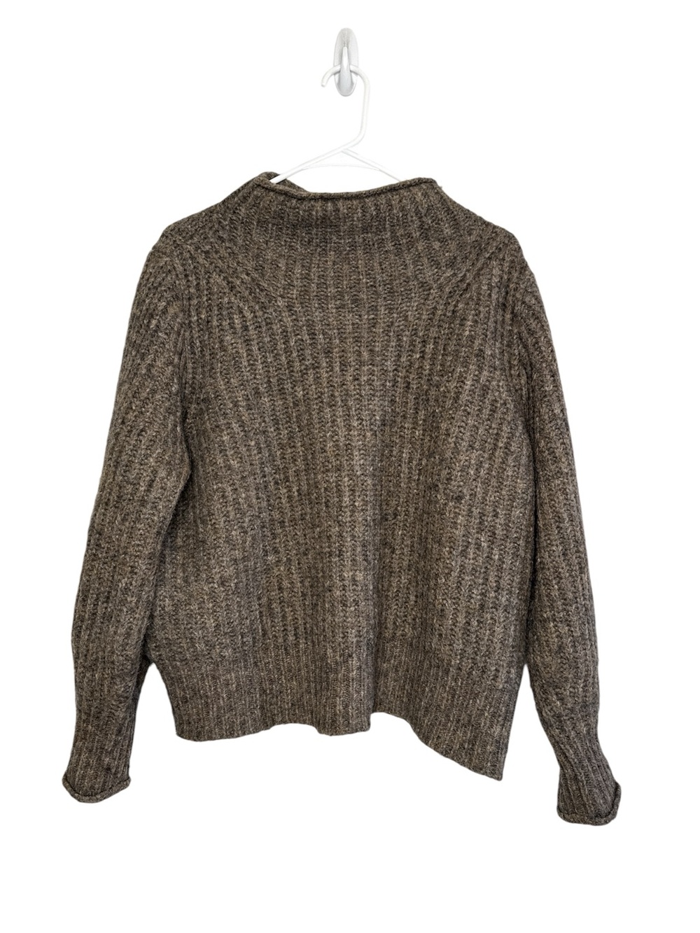 Madewell Women's Loretto Mock Neck Wool Blend Sweater Medium